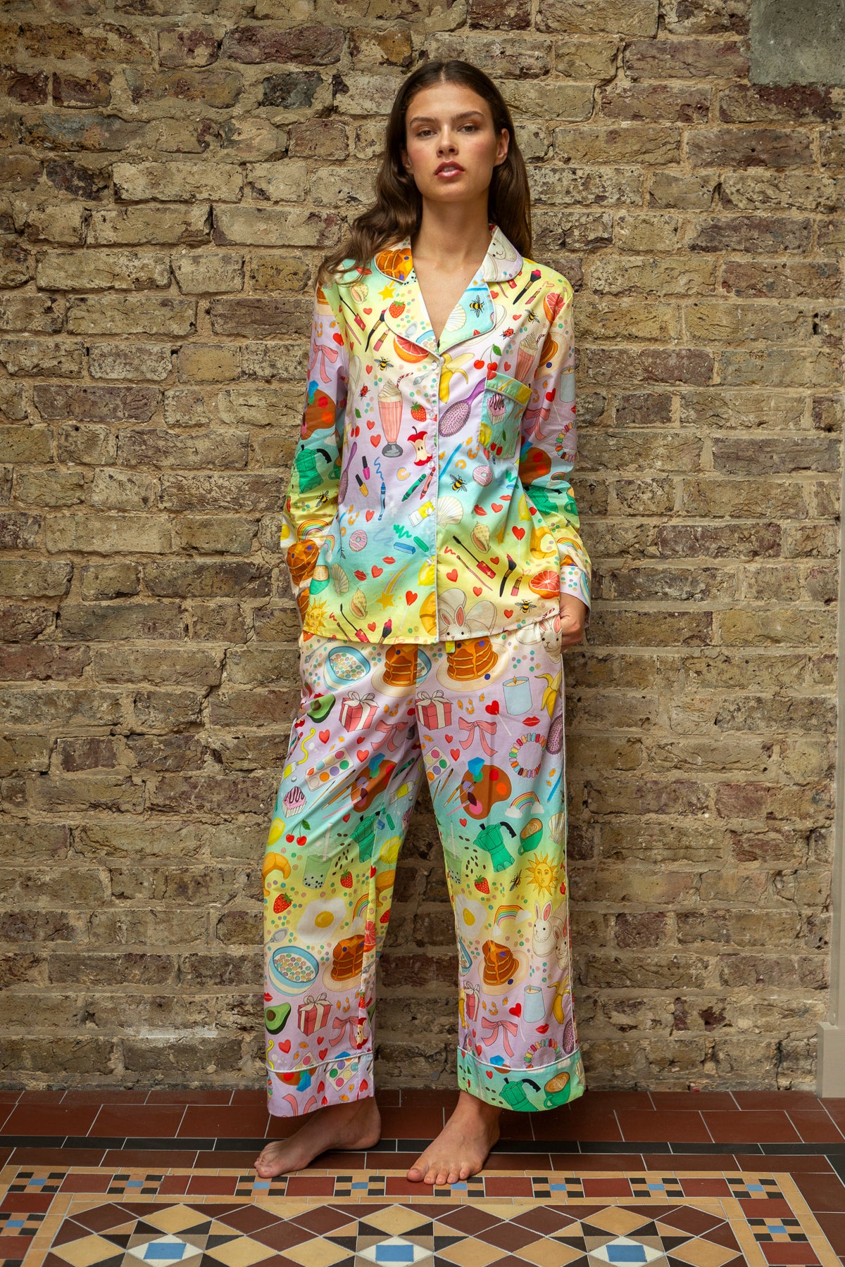 Karen Mabon x Olivia Rubin &#39;Moments of Joy&#39; Pyjama Set