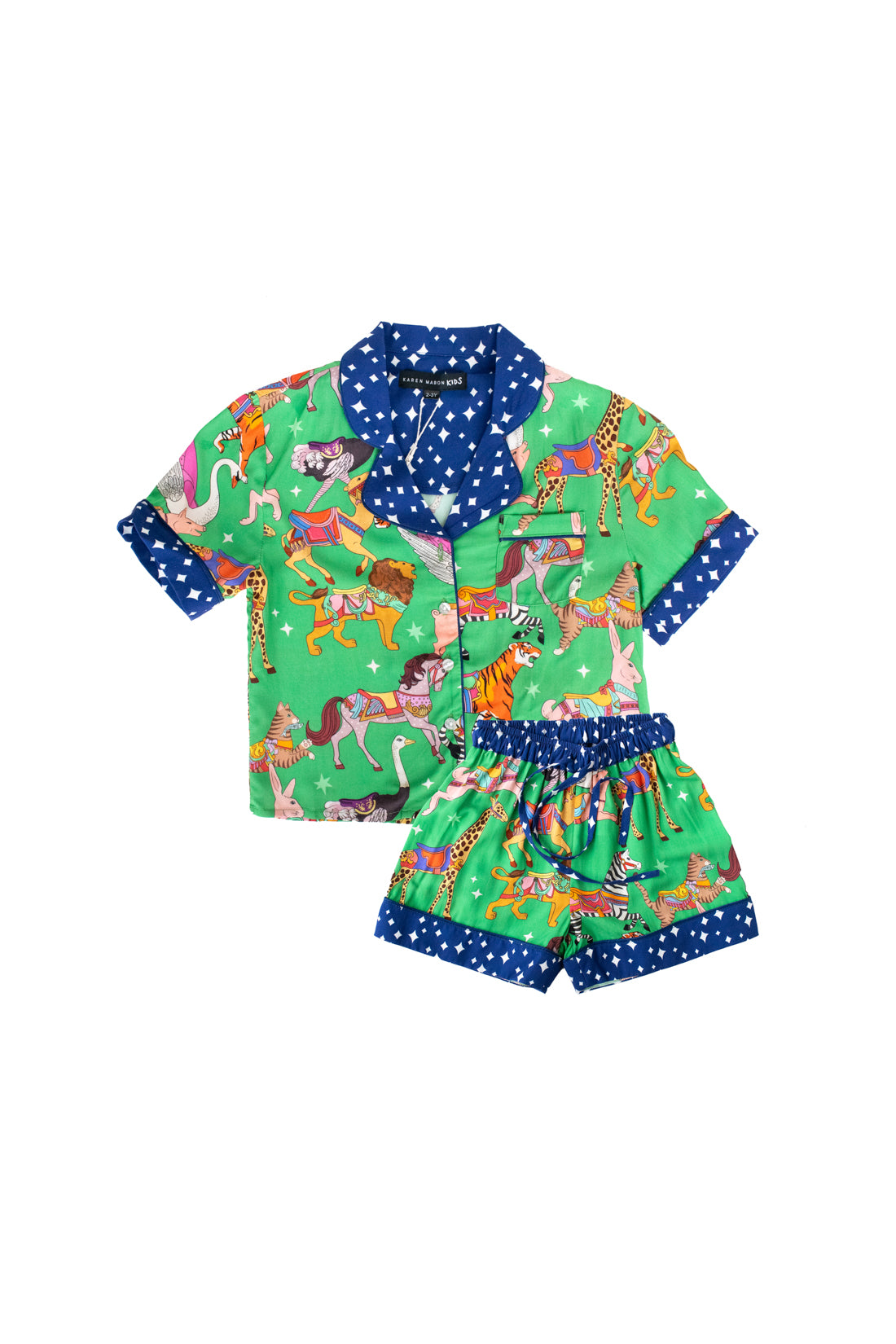 Carousel Short Kids Pyjama Set