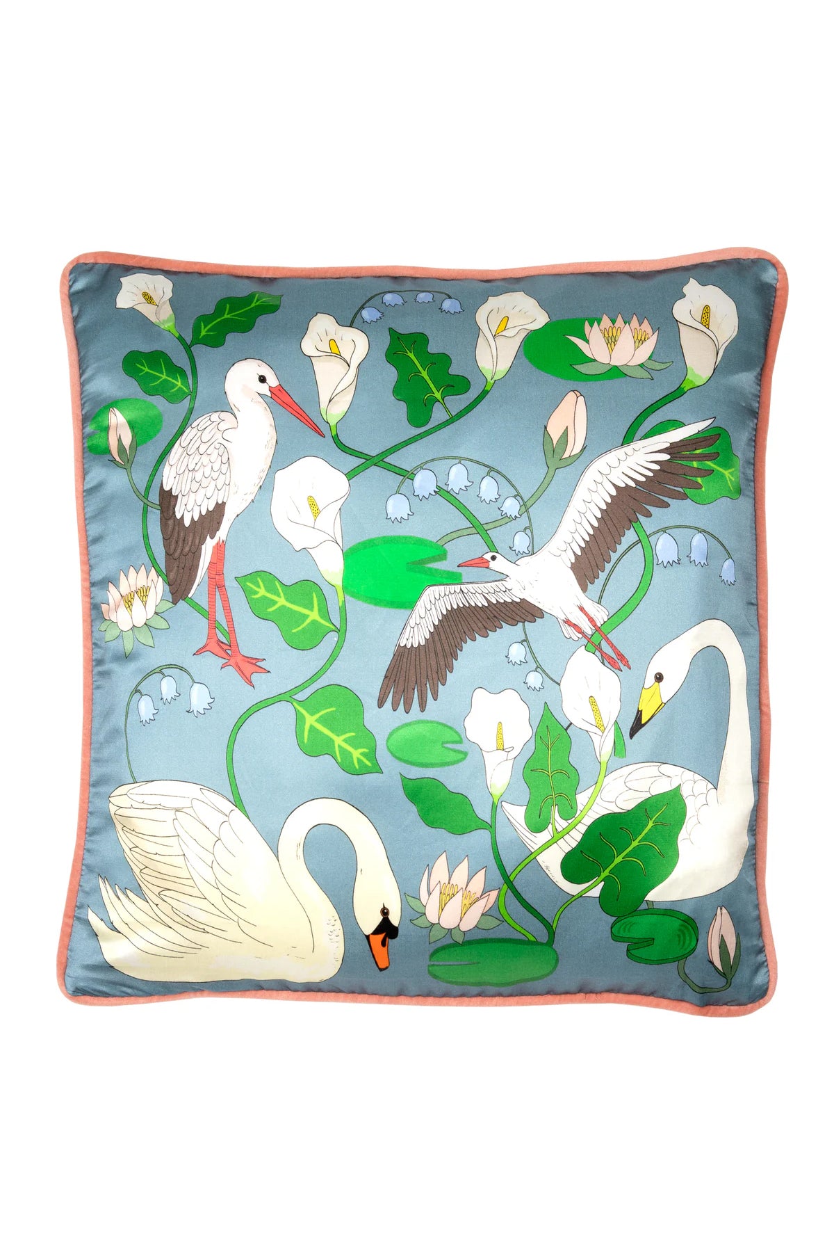 Botanical Gardens Cushion Cover | Sapphire