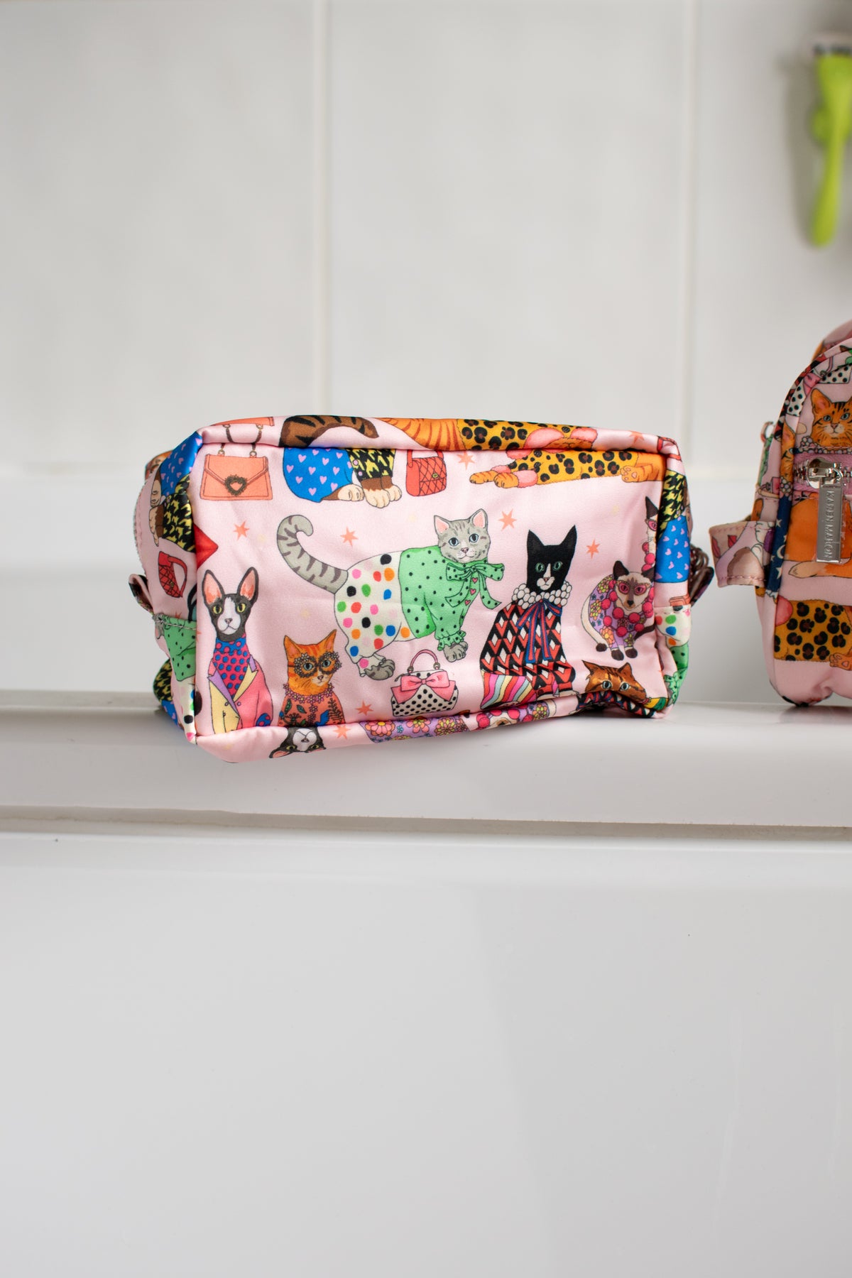 Fashion Cats Small Washbag