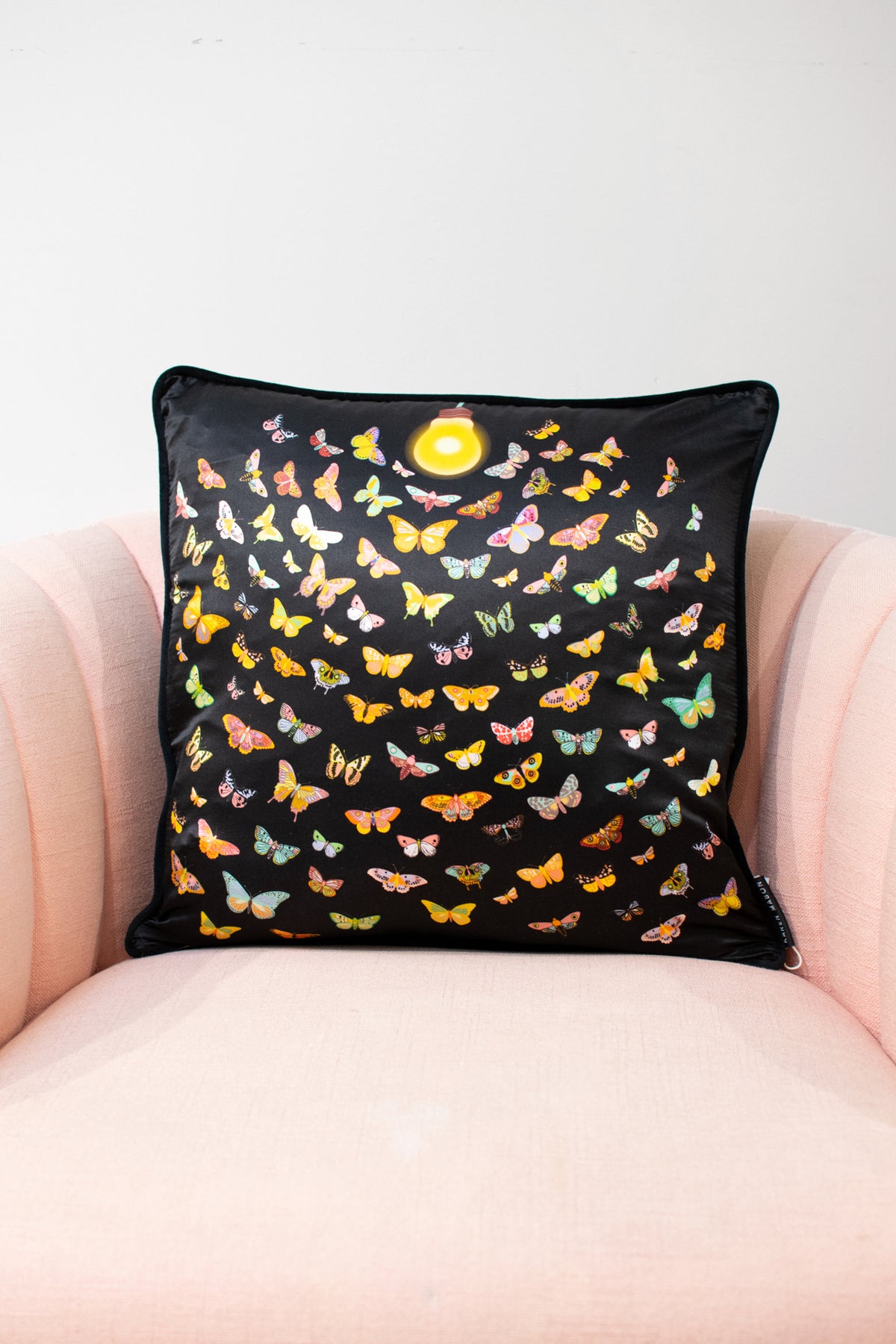 Like a Moth to a Flame Cushion Cover