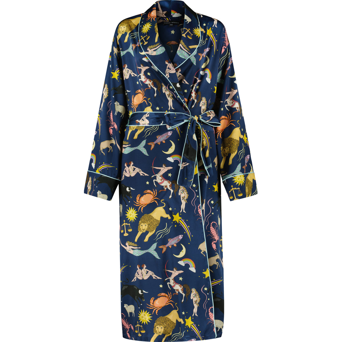 Zodiac Silk Robe